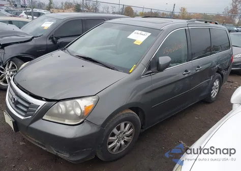 2008 Honda Odyssey Ex-L from USA, damaged, VIN 5FNRL38798B111466